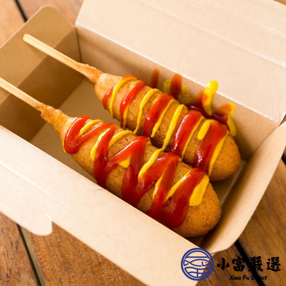 香酥大熱狗棒 夜市熱狗 裹粉炸熱狗 (650g/10入)-圖片-7