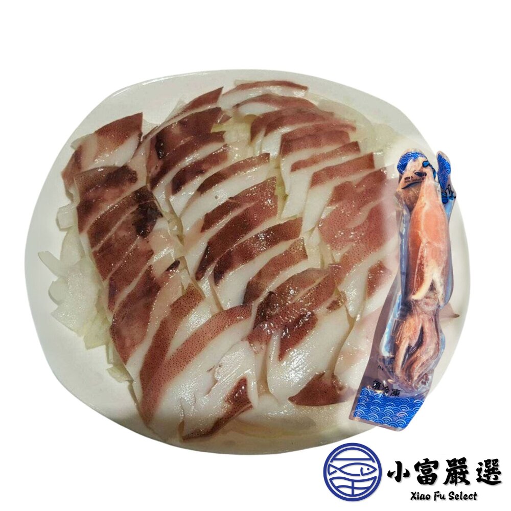 甜熟冰卷 熟冰捲 熟魷魚 熟凍XL (230-300g/包)-圖片-1