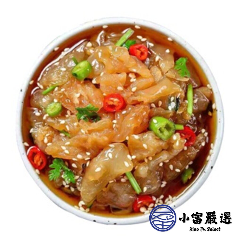 頂級調味海蜇絲 海蜇絲 調味涼拌海蜇絲 海蜇絲 (1000g/包)-圖片-1