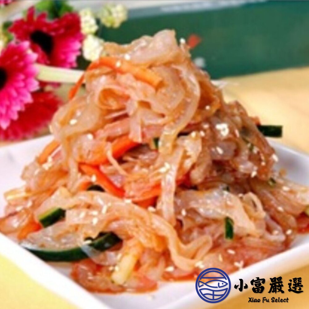 頂級調味海蜇絲 海蜇絲 調味涼拌海蜇絲 海蜇絲 (1000g/包) 封面照片