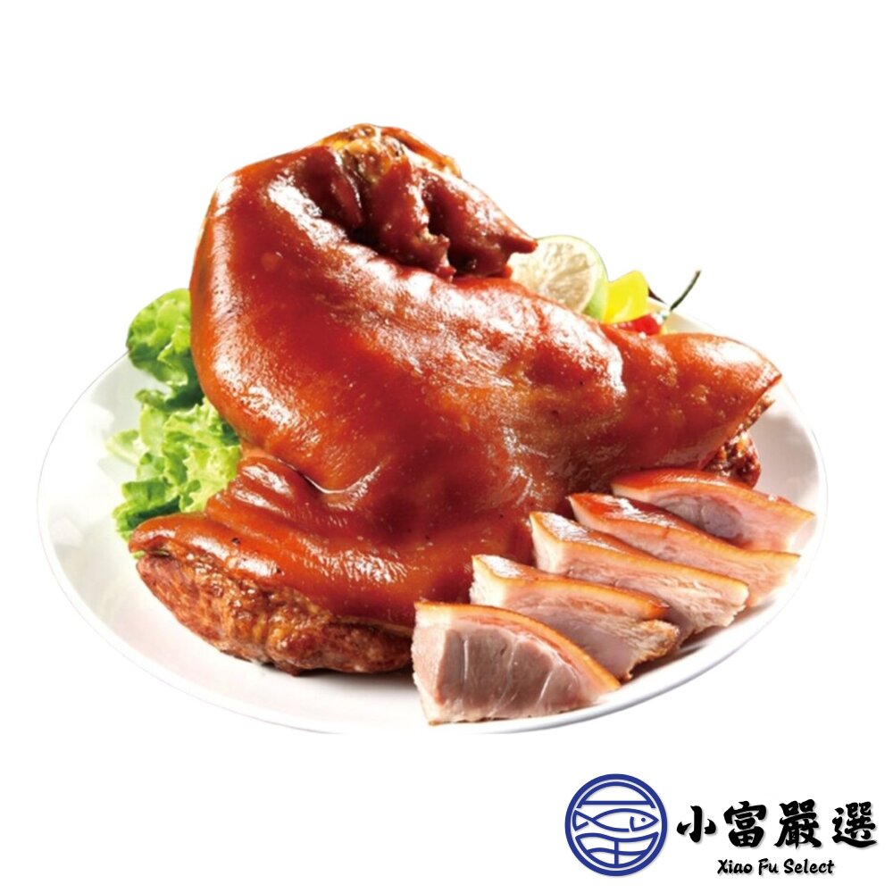大廠牌津谷萬巒豬腳1.2-1.5kg±10%(附蒜蓉醬汁) 即熱即食 滷味 滷豬腳 快速料理-圖片-1