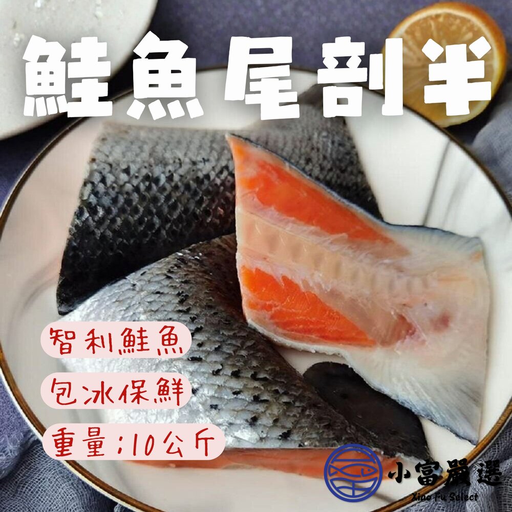 鮭魚尾頗半切鮭魚尾鮭魚10公斤(便當餐盒專用)