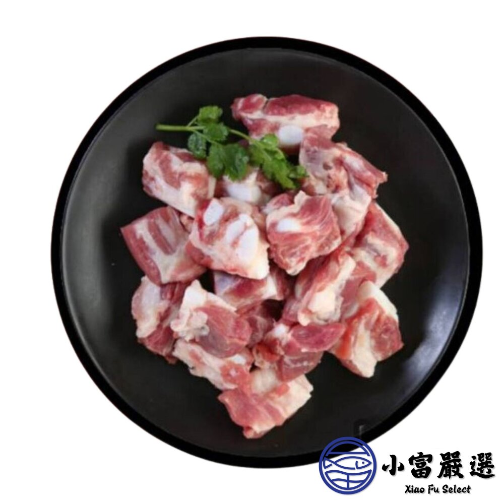 台灣溫體豬屠宰 頂級月亮軟骨切塊 真空包裝 (600g/包)-圖片-1