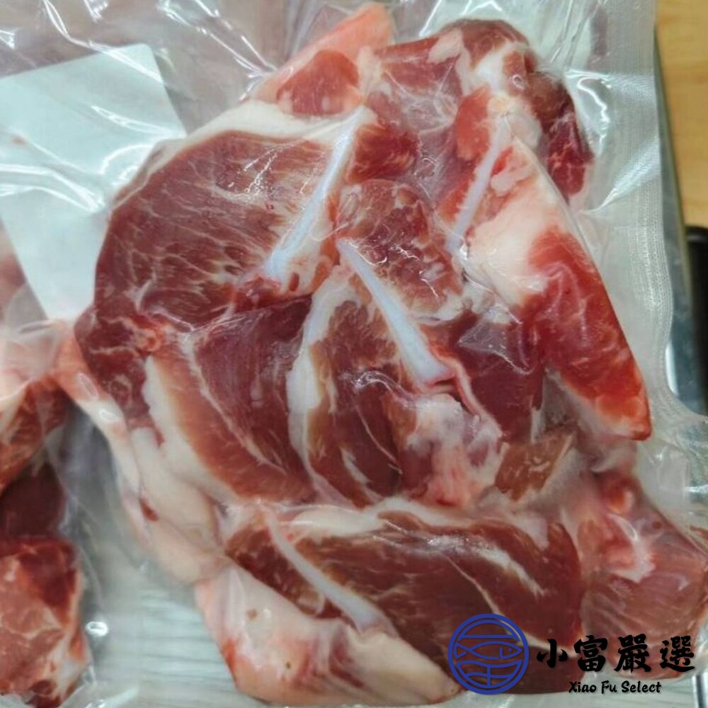 台灣溫體豬屠宰 頂級月亮軟骨切塊 真空包裝 (600g/包)-圖片-4