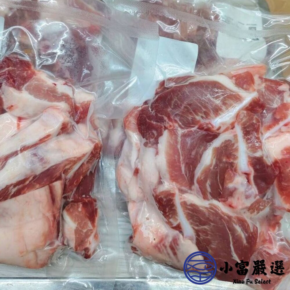 台灣溫體豬屠宰 頂級月亮軟骨切塊 真空包裝 (600g/包)-圖片-6