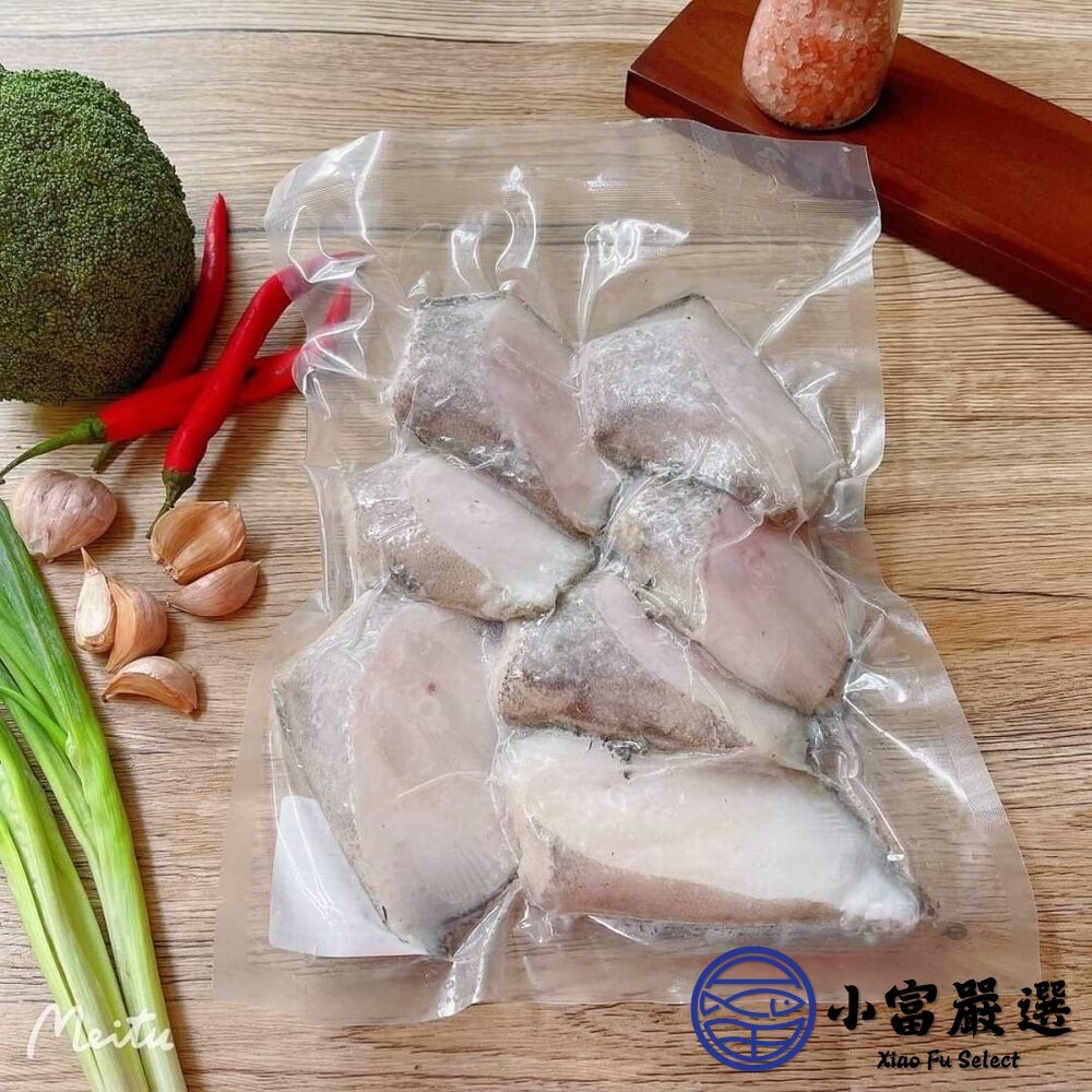 大比目魚尾 大比目魚塊 比目魚肉 (600g/包)(包冰40%)-圖片-4