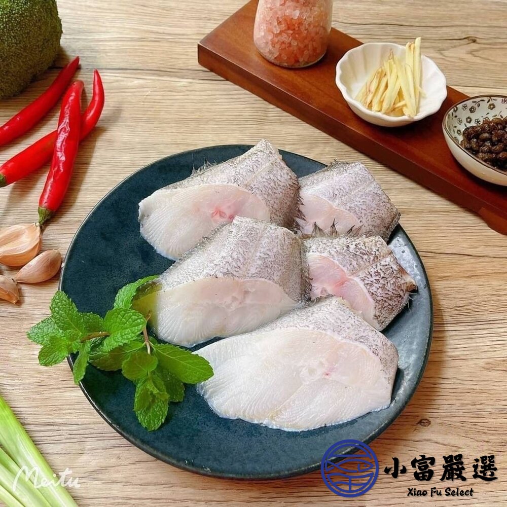 大比目魚尾 大比目魚塊 比目魚肉 (600g/包)(包冰40%)-圖片-7