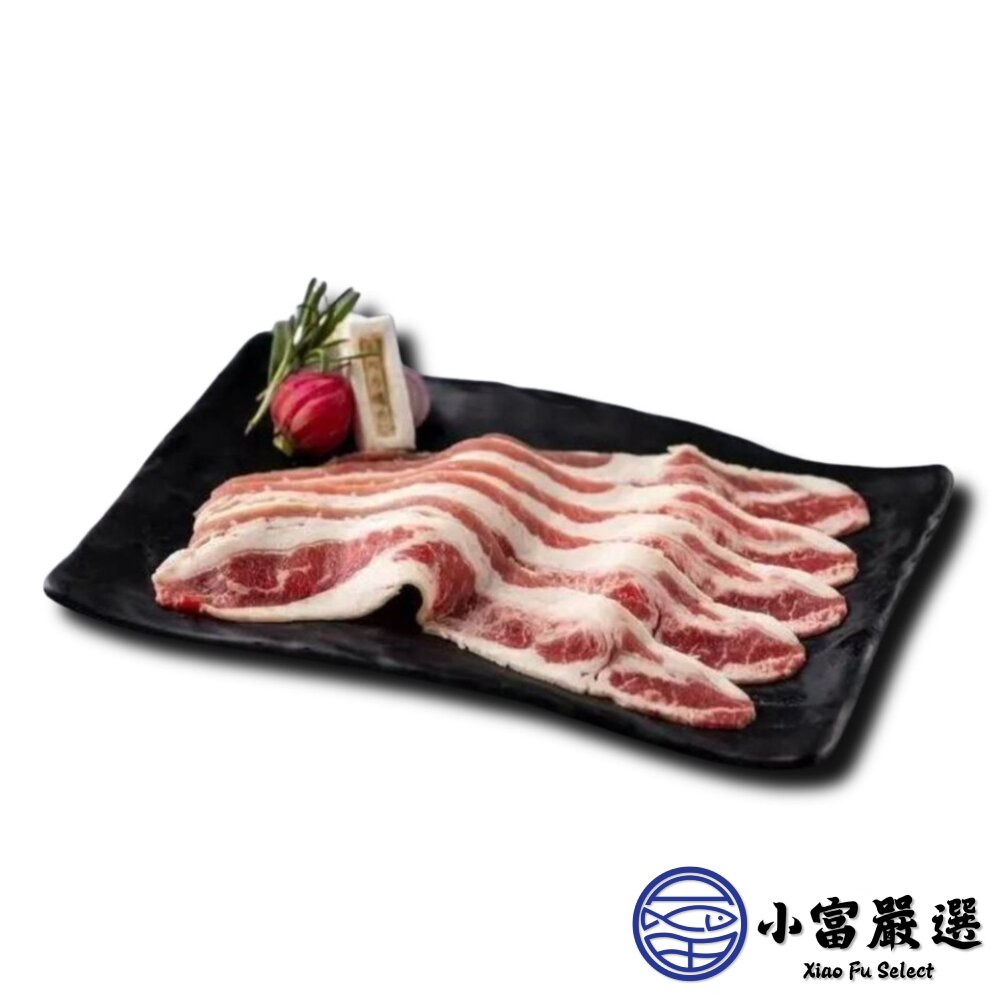 燒烤片 燒肉片 大廠大安心 美國安格斯Choice牛五花燒肉片 (500g/包)-圖片-1