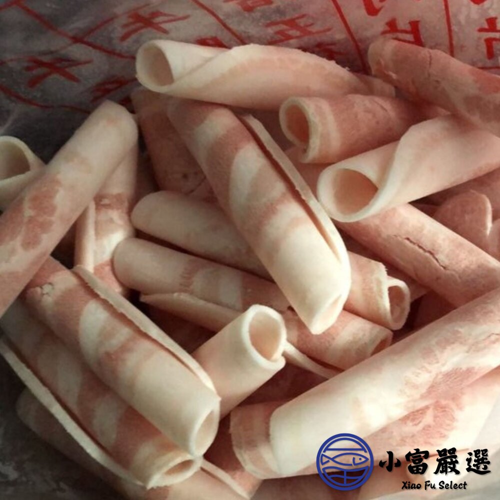 台灣豬五花 台灣國產豬 火鍋五花肉片 (600g/包)-圖片-5
