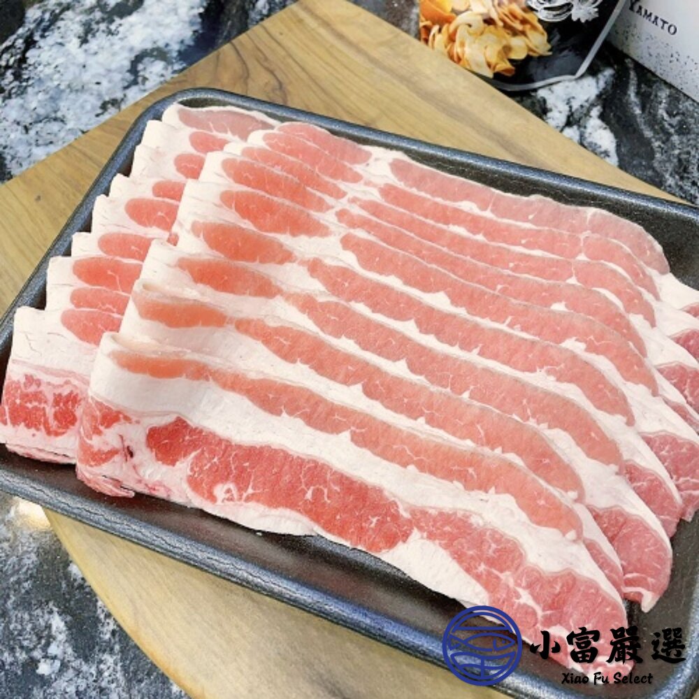 美國牛五花 正美牛 牛五花火鍋肉片(600g/包)-圖片-3