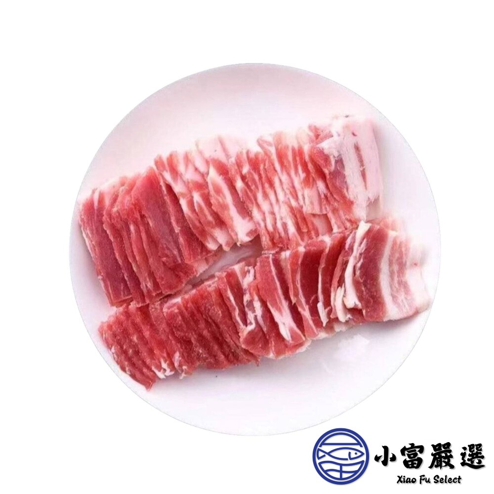 加拿大豬肉片 豬肉炒片 大份量 豬肉 肉片 生鮮豬肉片(18公斤/件)-圖片-1