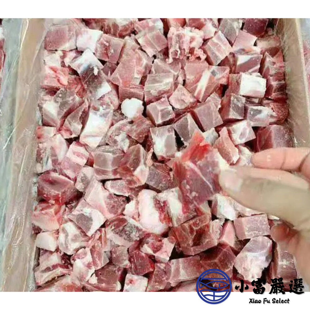 台灣豬肉角 豬肉丁骰子豬 台灣豬肉加工品 (200g/包)-圖片-1