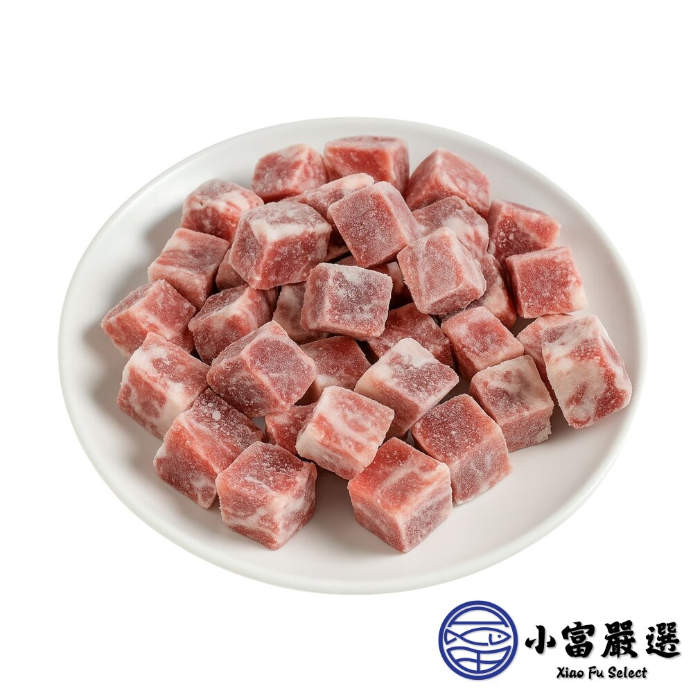 台灣豬肉角 豬肉丁骰子豬 台灣豬肉加工品 (200g/包)-圖片-1