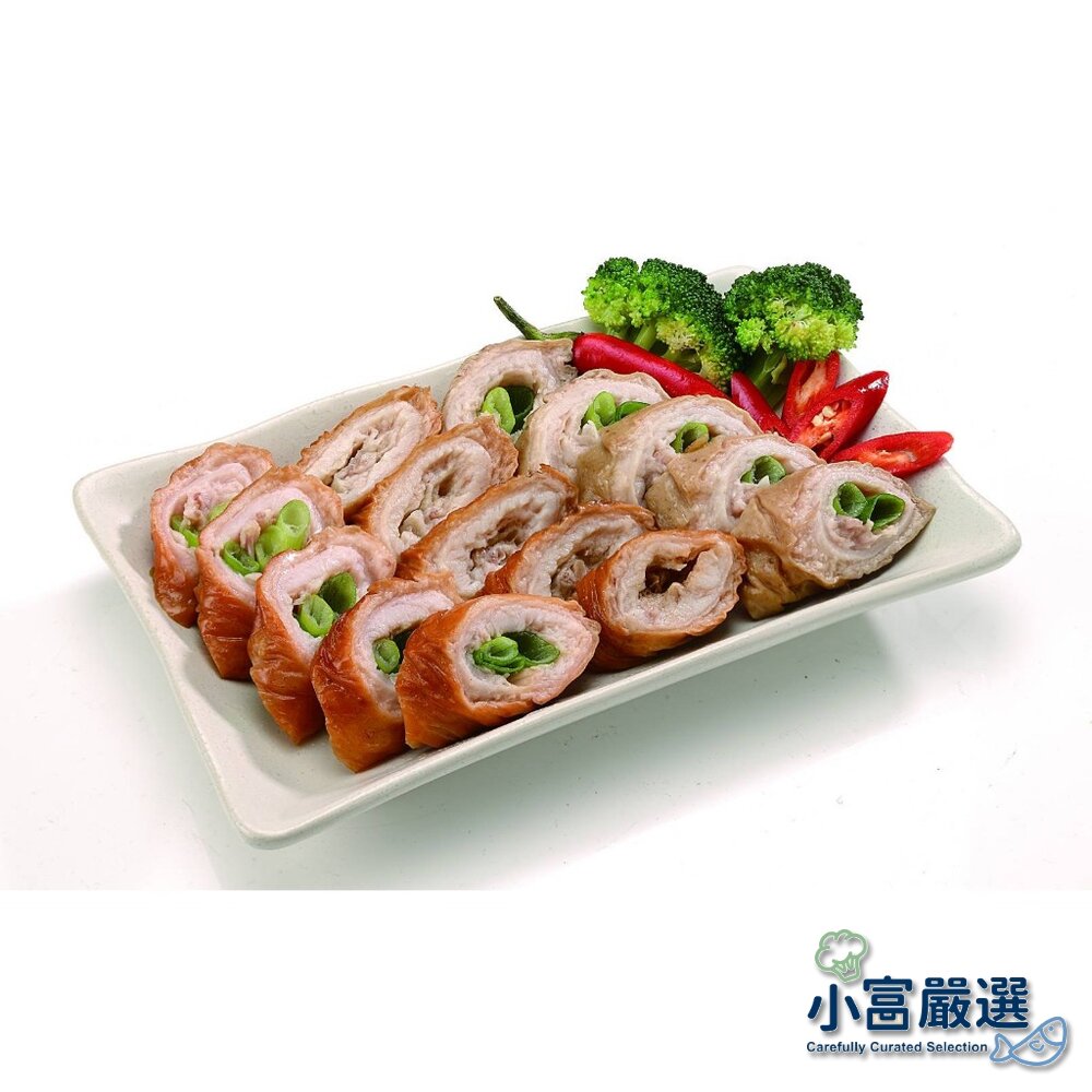 24514809301-調理豬肉類-(脆皮肥腸 有蔥) (200g±10%) 另有舒肥雞胸/去骨雞腿/鴨肉/鵝肉/松阪豬/溏心蛋