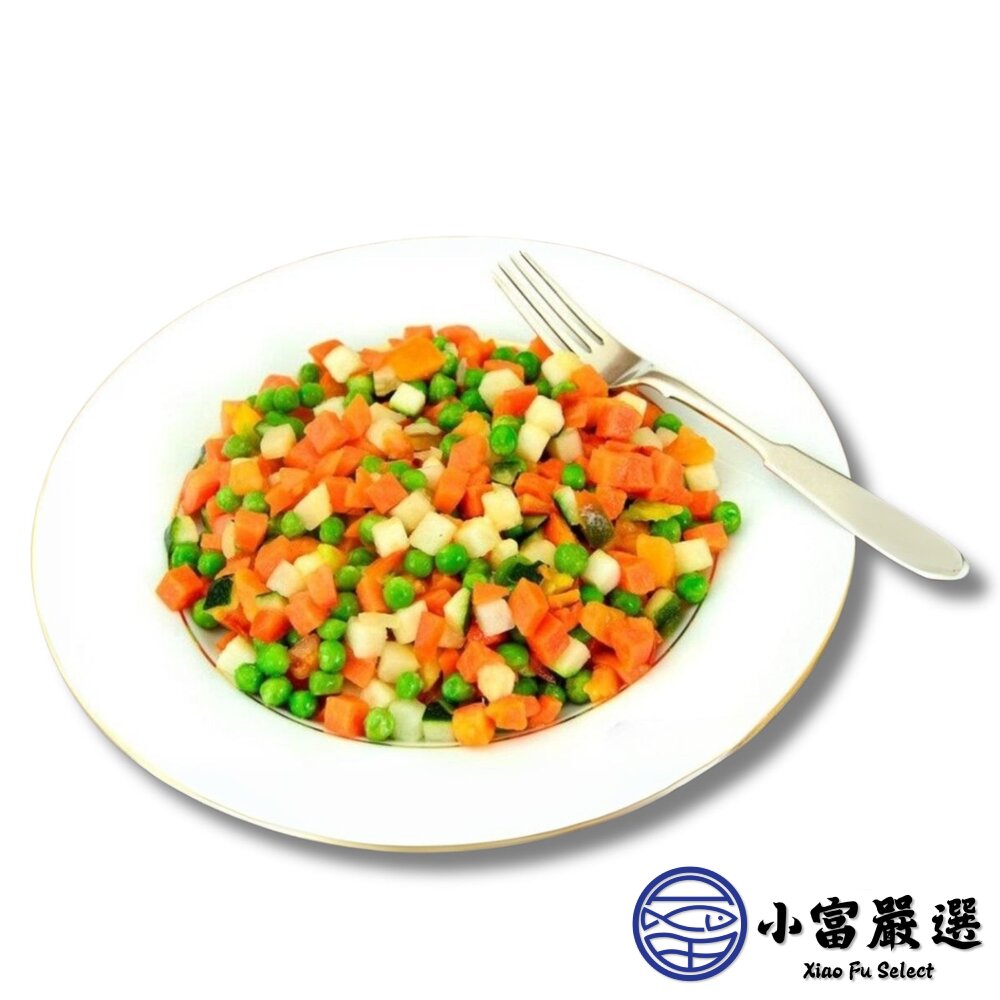 四色豆 (玉米粒、青豆仁、玉米、馬鈴薯) (1000g/包)-圖片-1