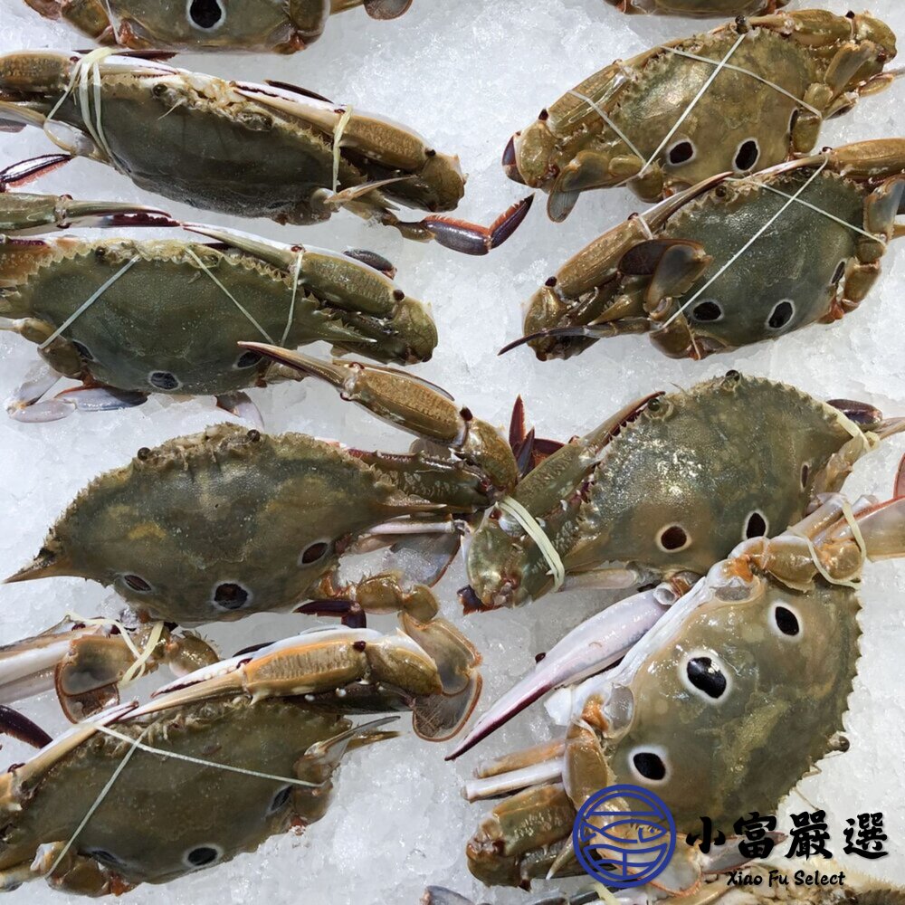 888三點蟹 萬里蟹母的 (名稱不是產地) 規格 (100-150g/6隻一包)-圖片-2