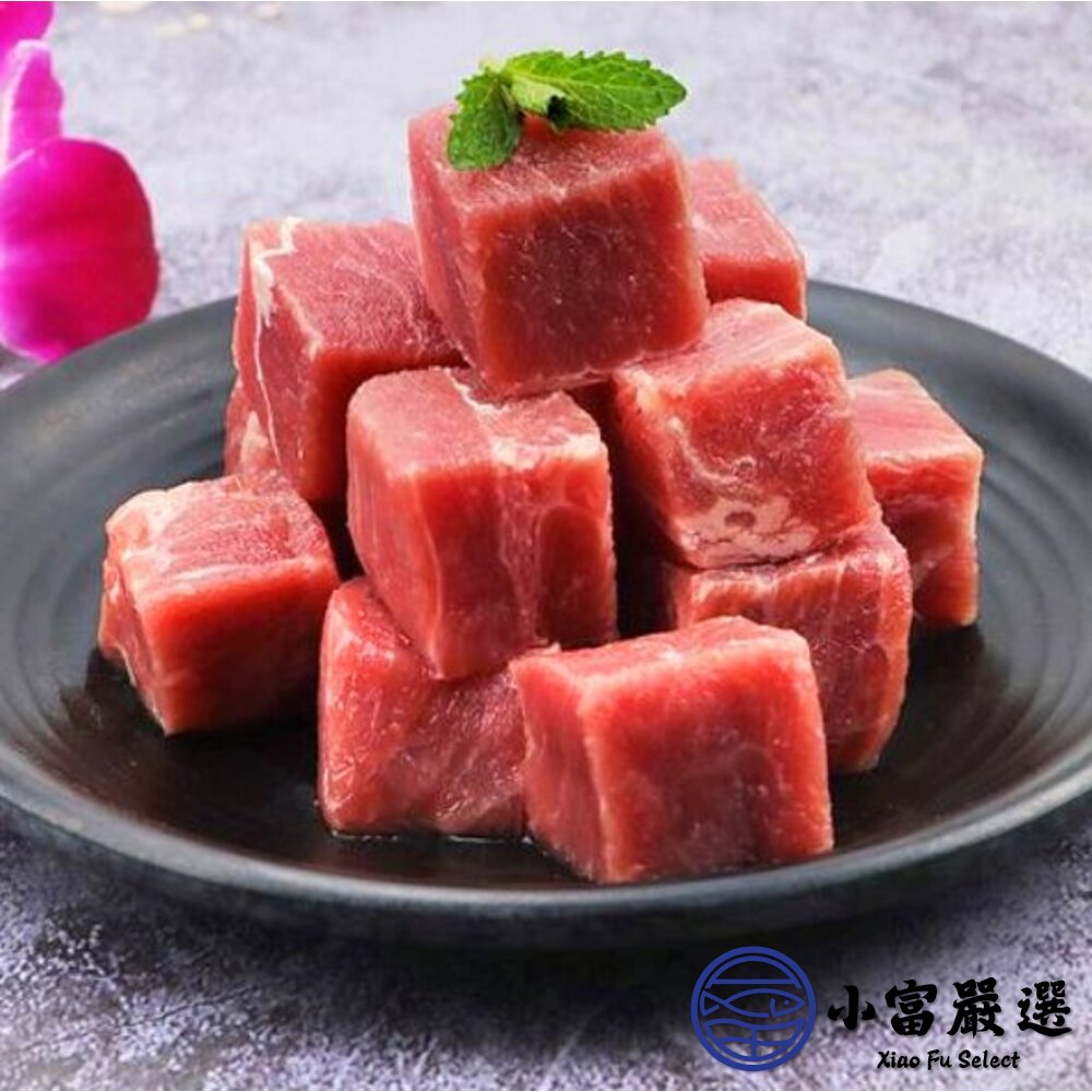 南美骰子牛 巴拉圭骰子牛/台灣骰子豬 方塊牛 原味牛 (200g/包)-圖片-1