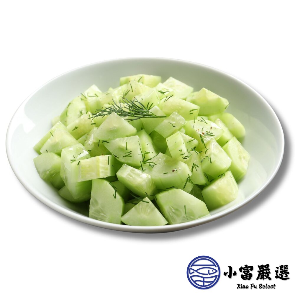冷凍大黃瓜 大黃瓜塊 大黃瓜切塊 刺瓜 /瓜類 已切 ( 1000g/包)-圖片-1