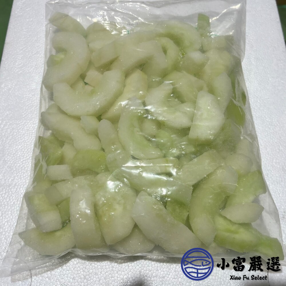 冷凍大黃瓜 大黃瓜塊 大黃瓜切塊 刺瓜 /瓜類 已切 ( 1000g/包)-圖片-3