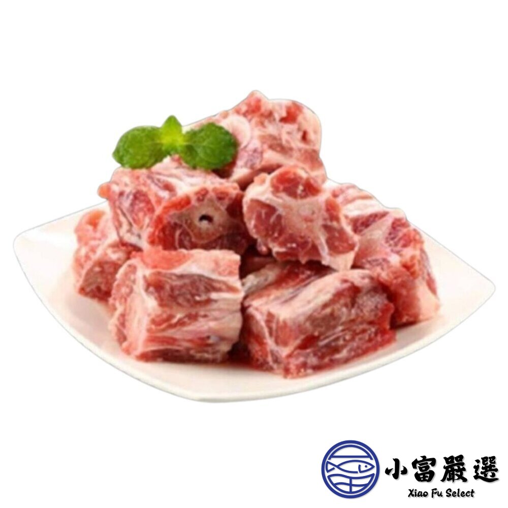 台灣屠宰 台灣國產 排骨丁 正排骨丁 (600g/包)-圖片-1