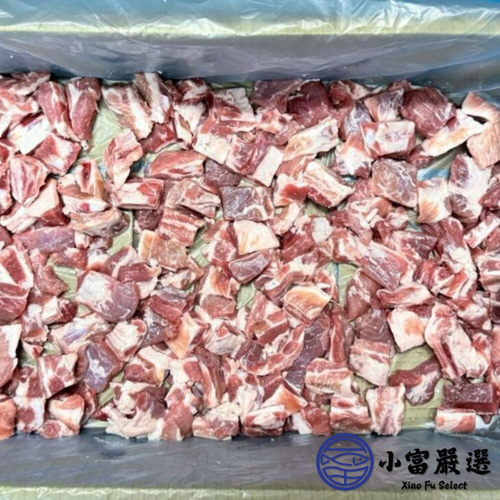 台灣屠宰 台灣國產 排骨丁 正排骨丁 (600g/包) 封面照片