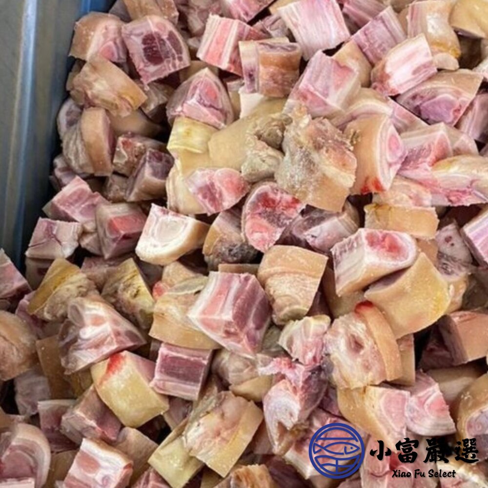 豬腳丁 豬腳切丁 豬腳塊 滷味好幫手 (600g/包)-圖片-1