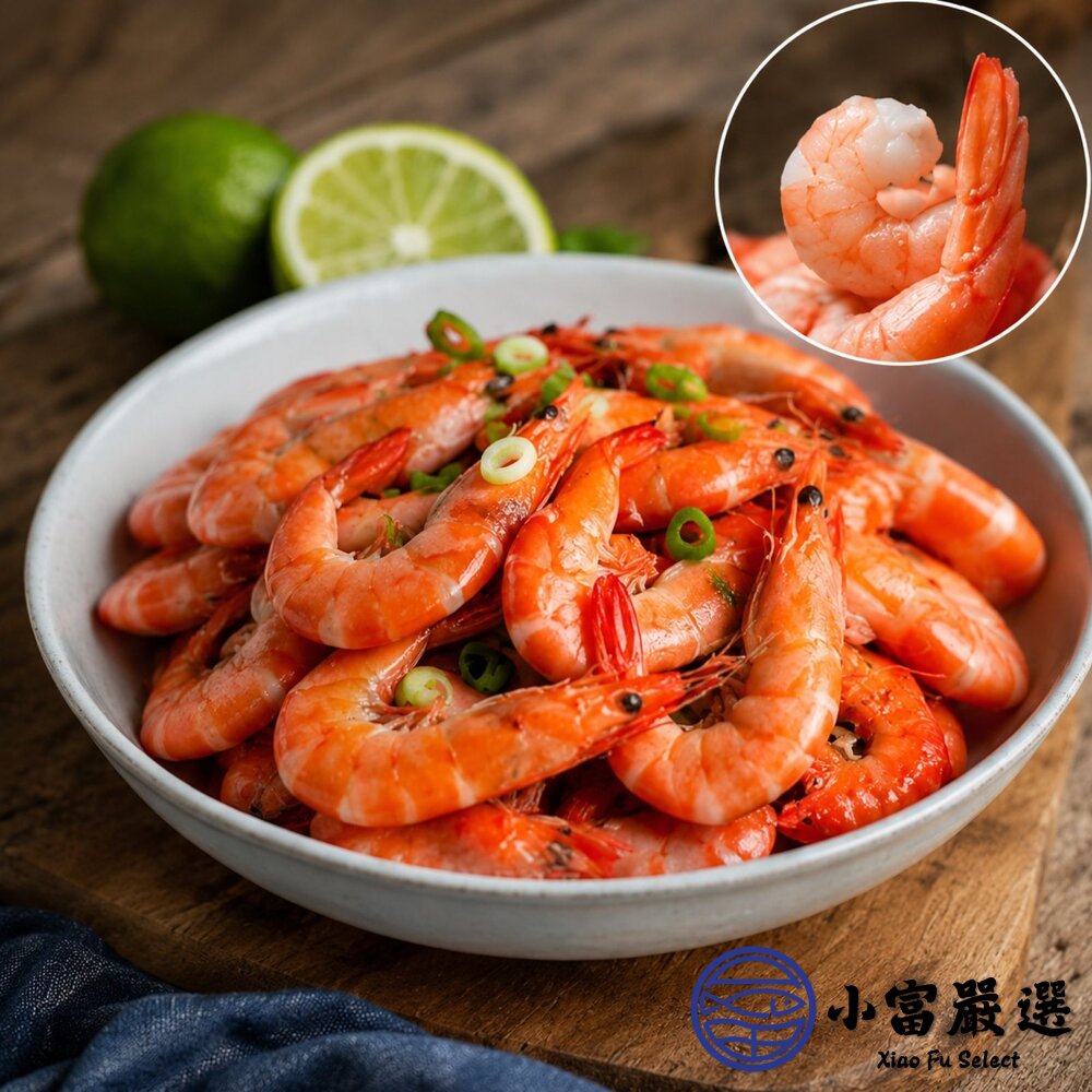 熟白蝦 70/80 冷凍白蝦 (1100g/70-80尾/盒) 特價再特價-圖片-2