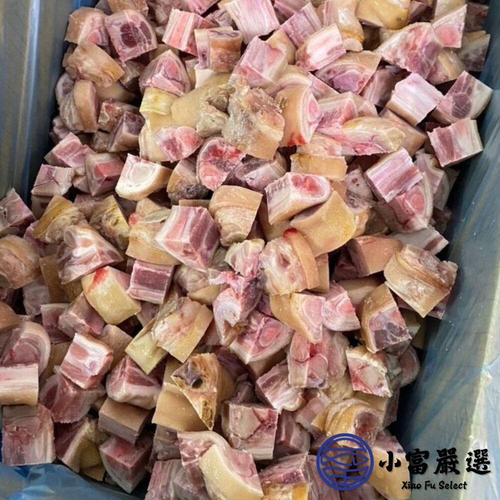 豬腳丁 豬腳切丁 豬腳塊 滷味好幫手 (18公斤/30台斤/箱)-圖片-1