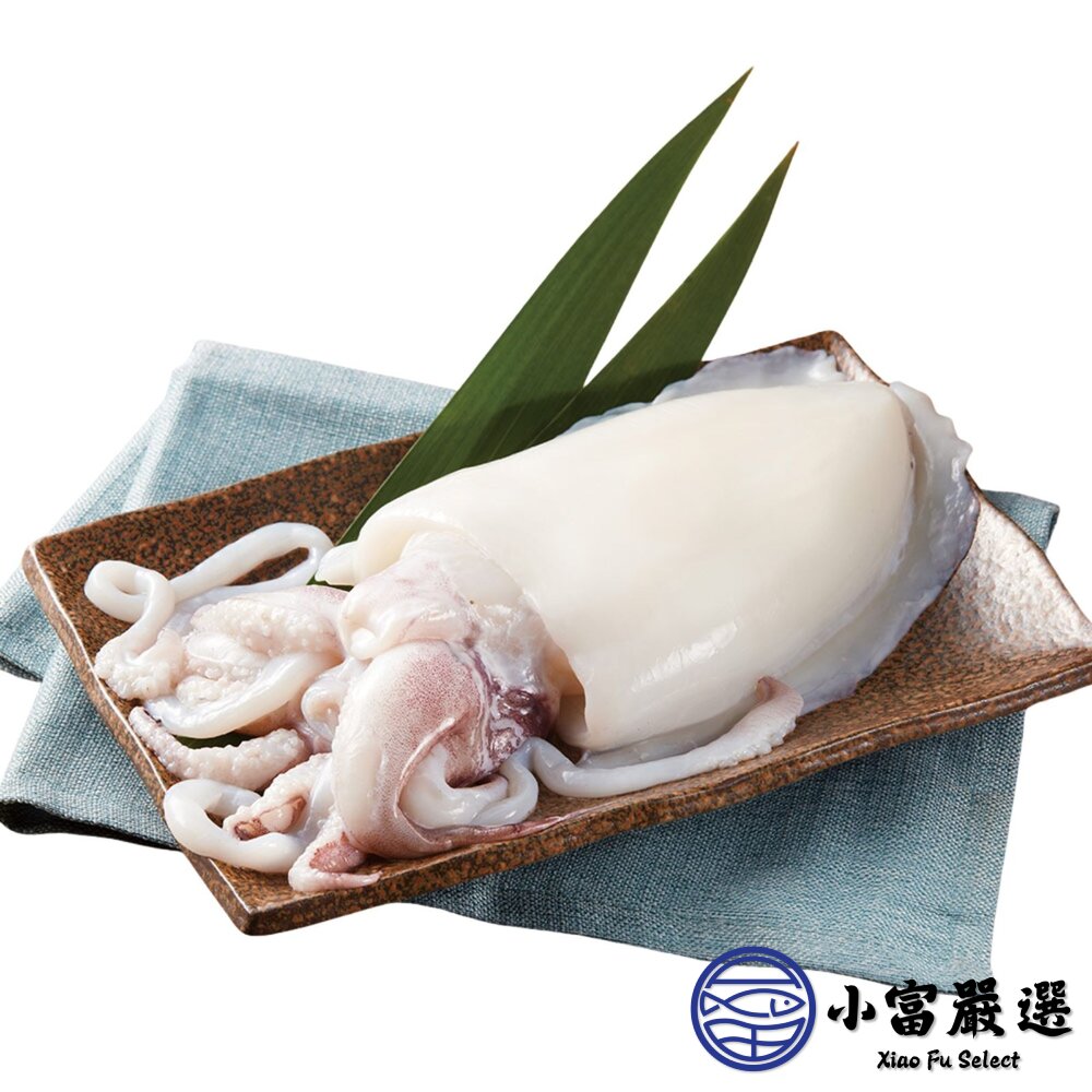 鮮甜野生急凍 二去花枝 (包冰25%) 200~600 多種規格可選-圖片-1