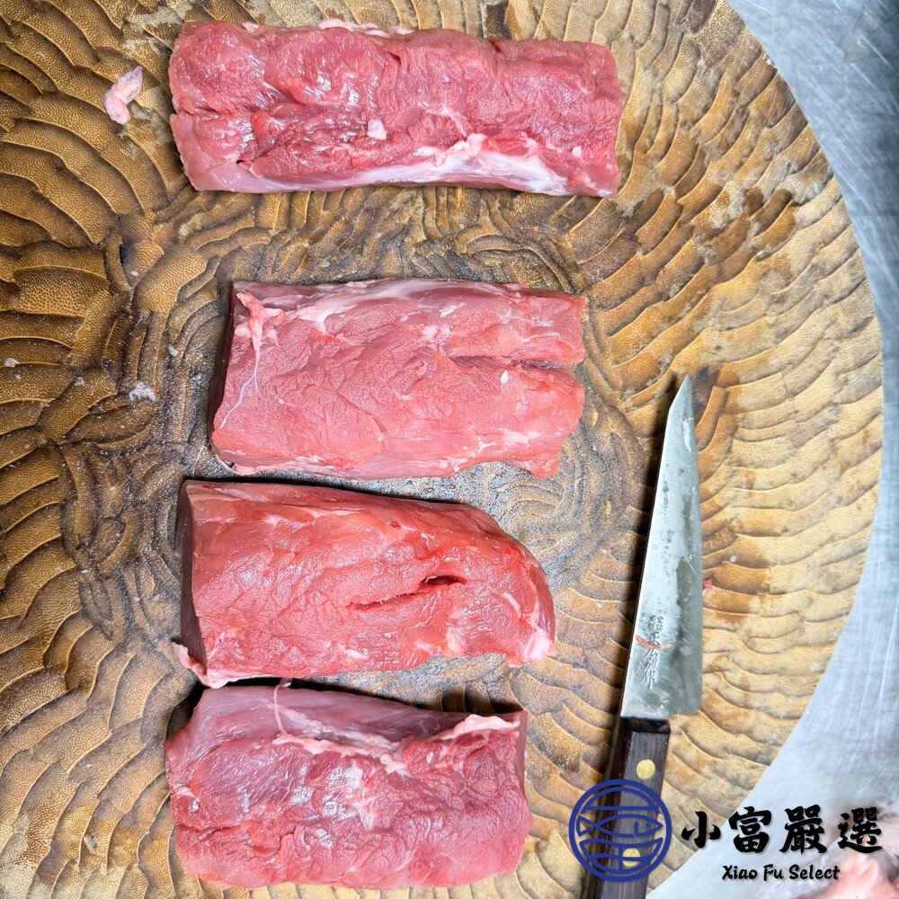 台灣溫體豬屠宰 腰內肉/小里肌300g不切 小里肌切塊300g裝 糖醋排骨最佳原料-圖片-1