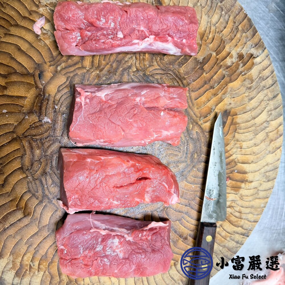 台灣溫體豬屠宰腰內肉/小里肌300g不切小里肌切塊300g裝糖醋排骨最佳原料