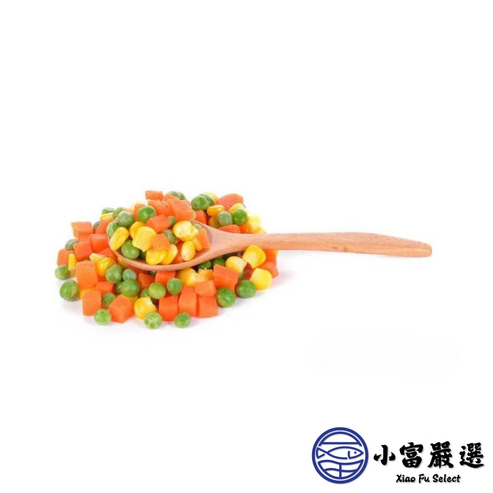 炒飯專用冷凍三色豆 玉米粒 紅蘿蔔丁 青豆仁 綜合蔬菜 (1000g/包)-圖片-2