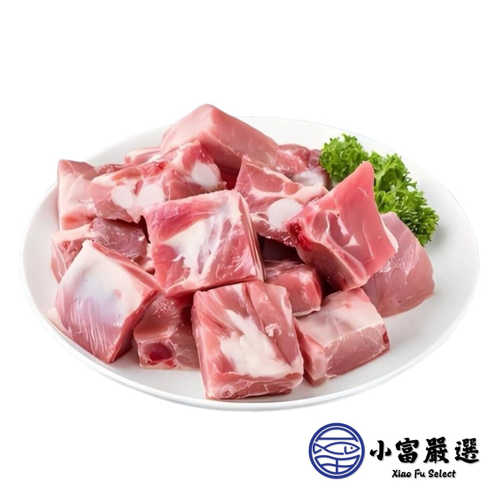 生鮮豬排骨切丁 生鮮豬肩胛排切丁 (500g/包)-圖片-1