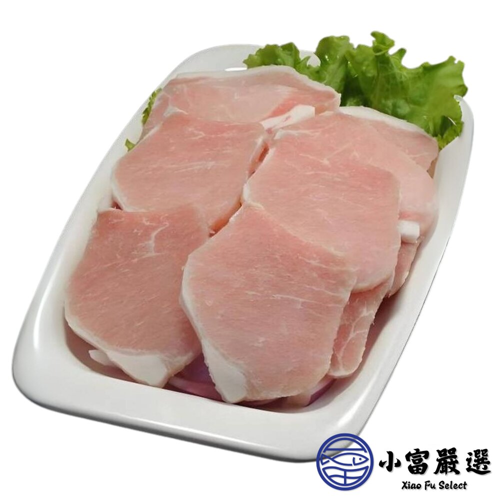 台灣溫體豬屠宰 厚切豬里肌肉排 豬肉排 豬排 (500g/包)-圖片-1