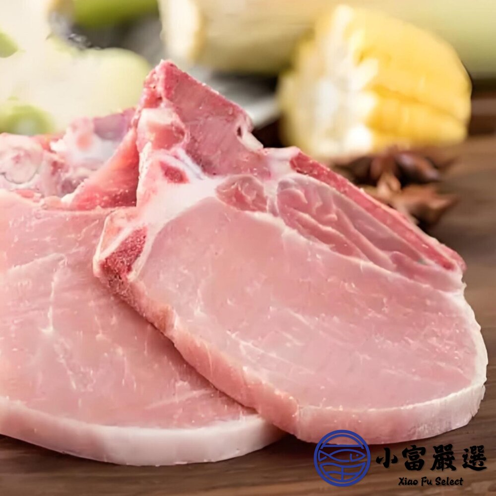 台灣溫體豬屠宰 厚切豬里肌肉排 豬肉排 豬排 (500g/包)-圖片-2