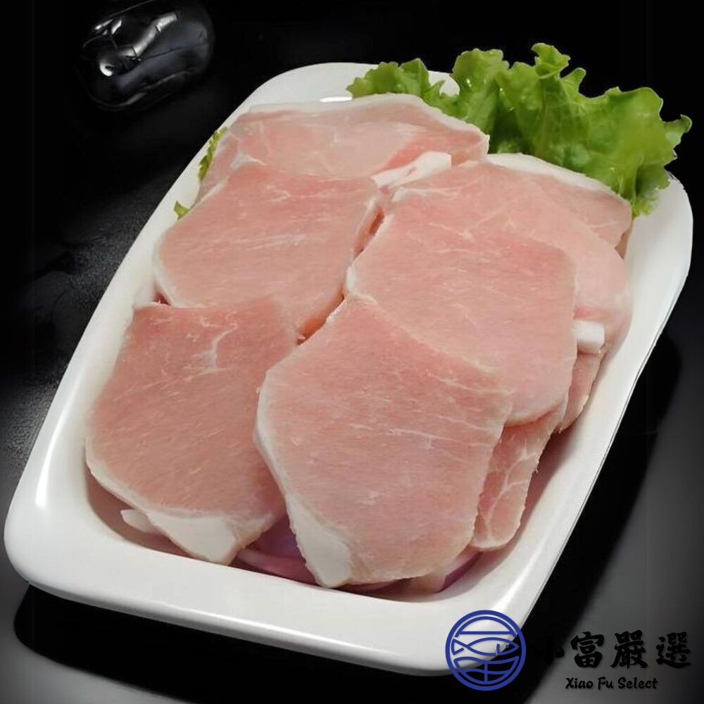 台灣溫體豬屠宰 厚切豬里肌肉排 豬肉排 豬排 (500g/包)-圖片-3