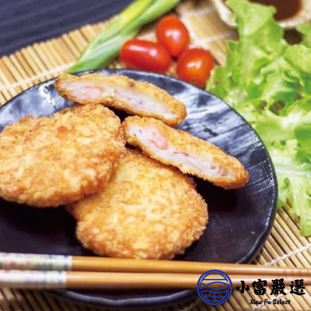 頂級花枝蝦排 炸花枝蝦排 花枝蝦排塊 (300g/10片/盒)-圖片-6