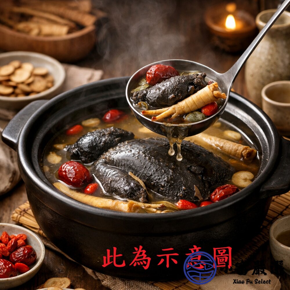 滋補首選 人蔘烏骨雞湯 冷凍真空包裝 加熱即食 2000G/袋4-圖片-5