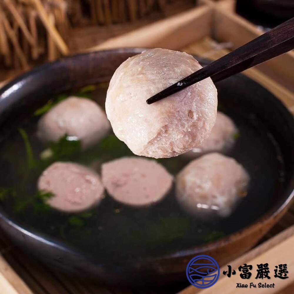 新竹風味純肉貢丸 雙匯貢丸 新竹貢丸 槓丸 (600g/包) Q彈多汁-圖片-2