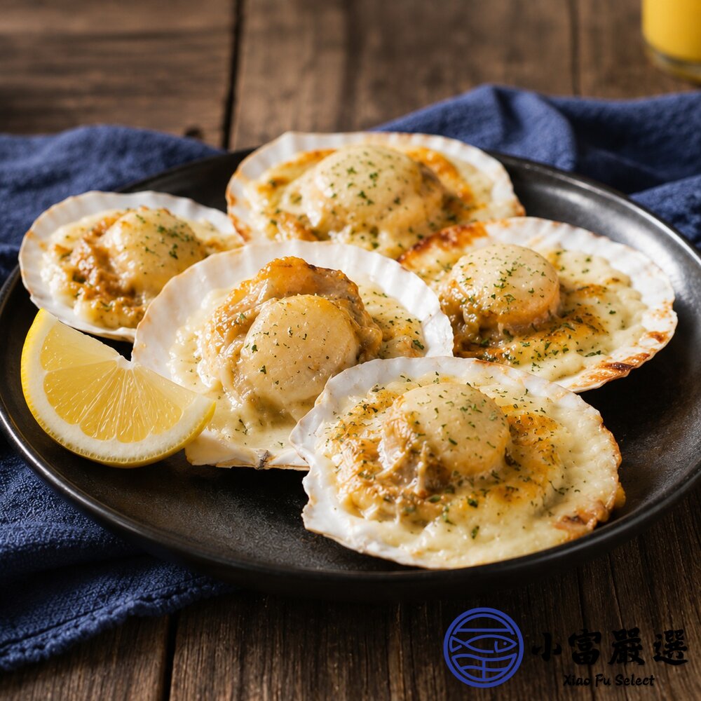 【半價出清】日本北海道 扇貝半殼扇貝 凡立貝片 (575g/包/9-10cm ) 富樫水產-圖片-4