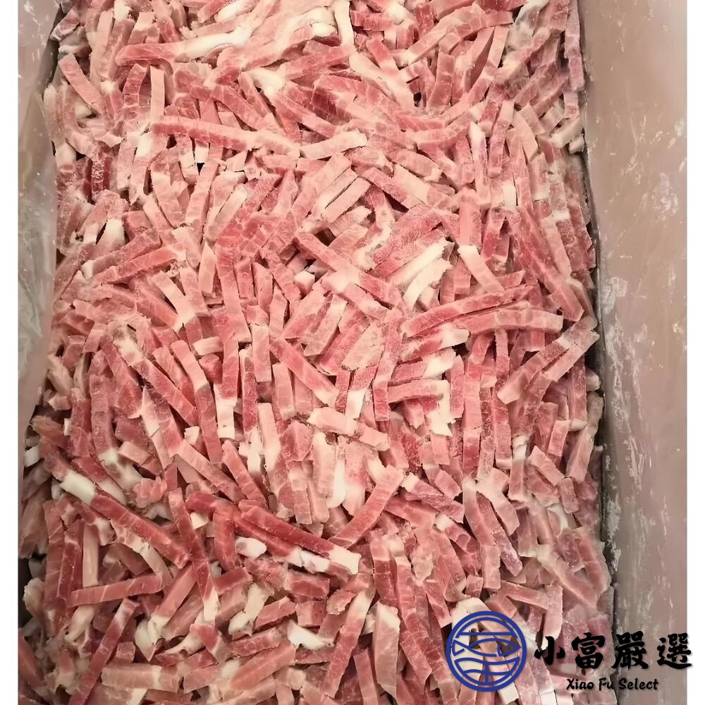 加拿大豬肉絲(3公斤)進口豬肉 加工品 豬肉炒絲-圖片-1