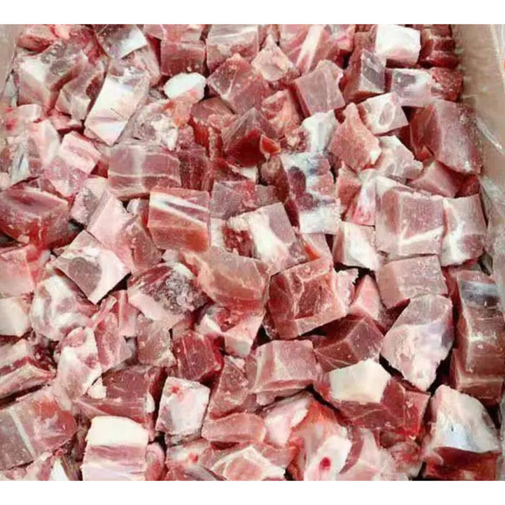 27504187392-產地台灣 台灣豬 豬肉角 骰子豬 豬肉丁 真空包裝 (600g/包) 降價推廣中