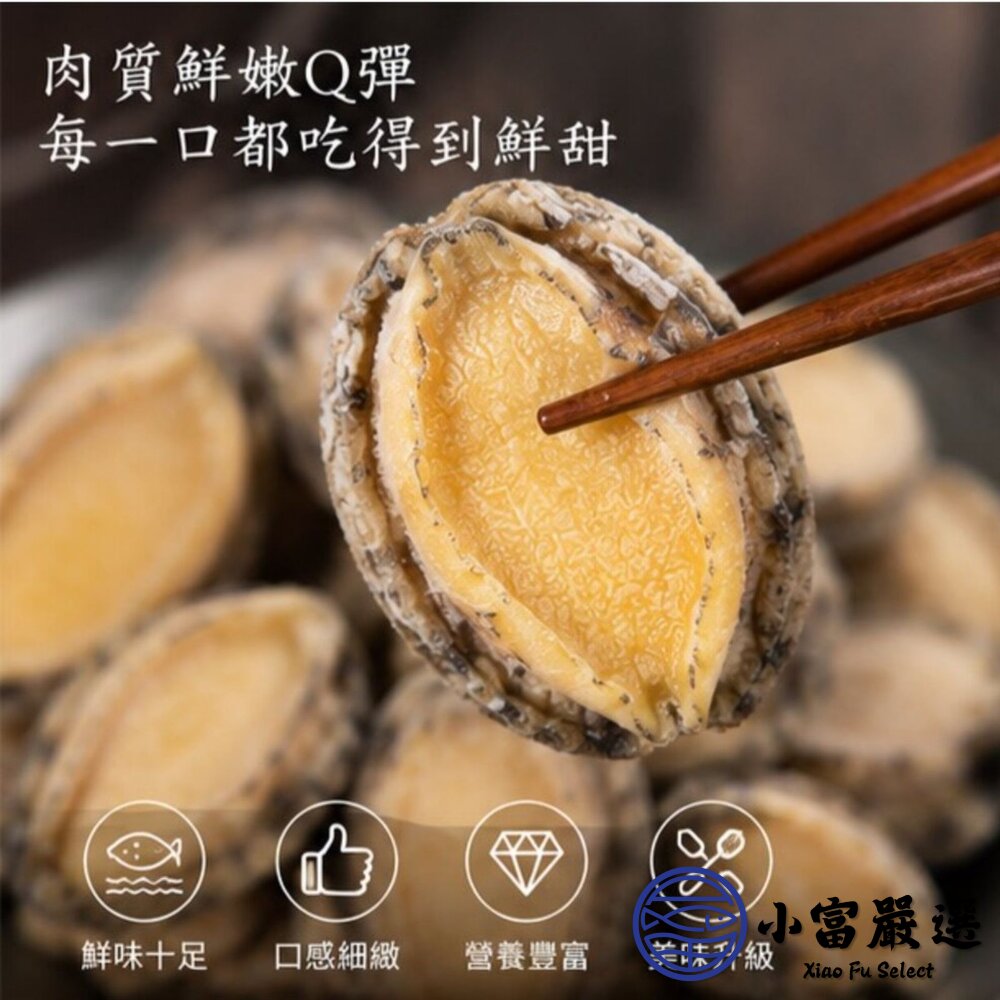 鮑魚清肉 鮑魚 海中珍寶 冷凍鮑魚 (1000g/包) 包冰20%-圖片-3