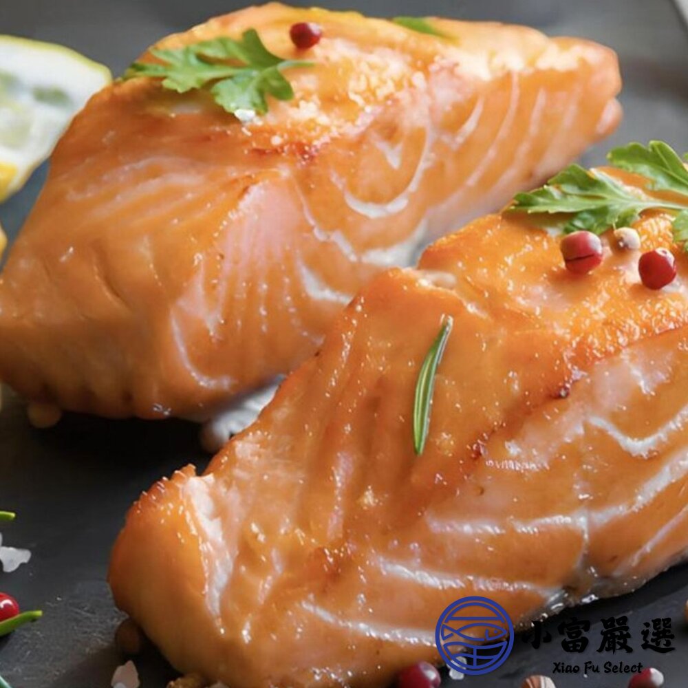 智利鮭魚 鮭魚菲力切塊P級 無紙板純重量 (150g~200g/包)-圖片-2