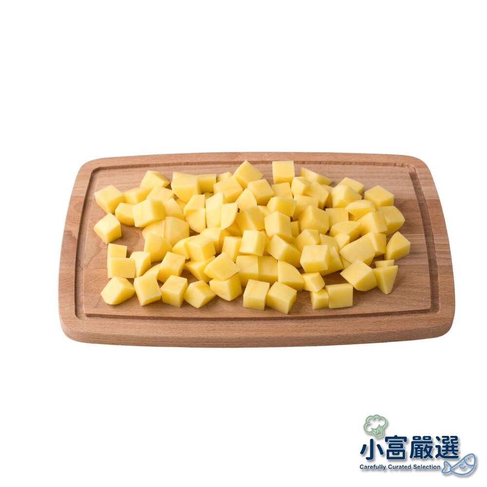 馬鈴薯 馬鈴薯丁 洋芋丁 土豆丁 馬鈴薯塊 (1000g/包)-圖片-1