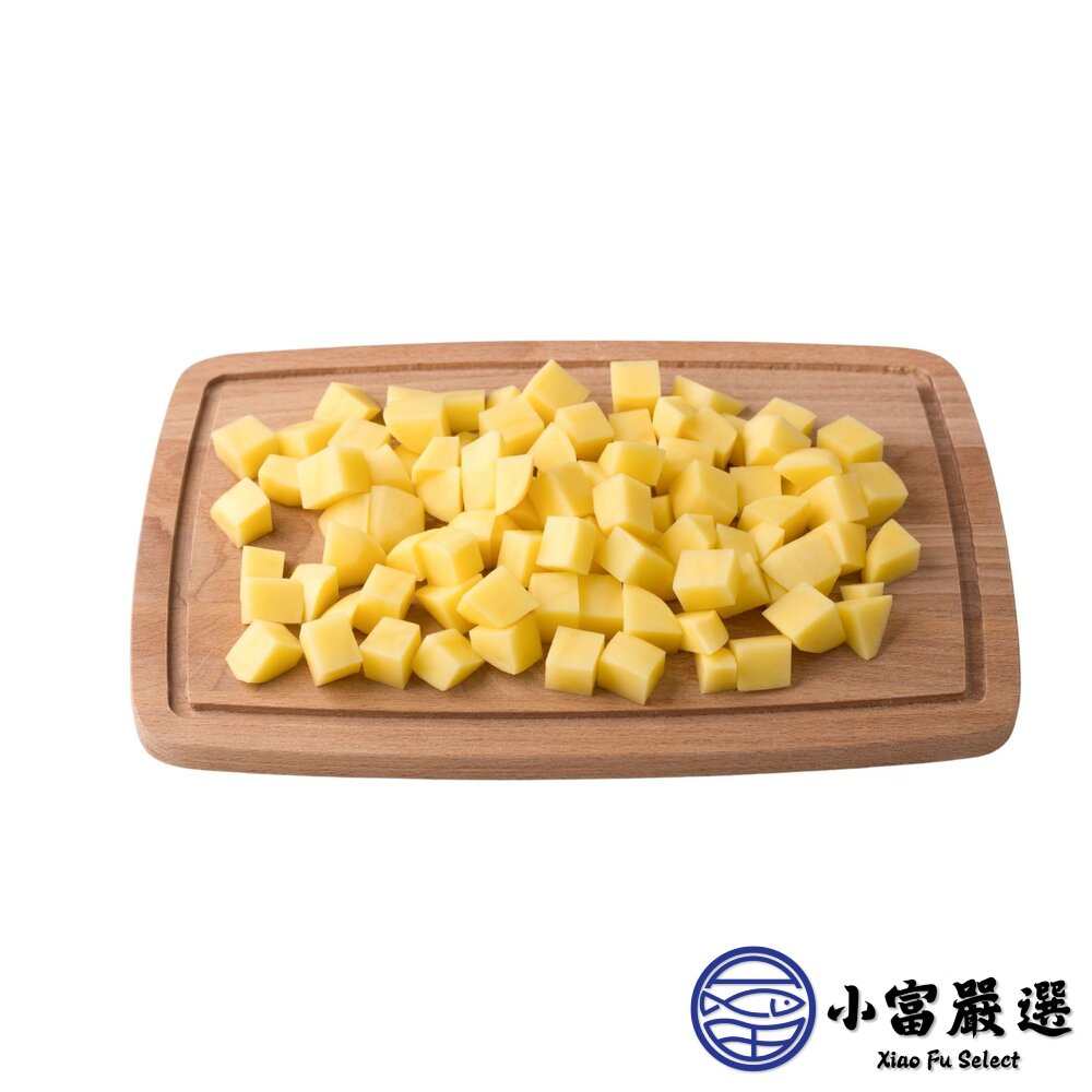 馬鈴薯 馬鈴薯丁 洋芋丁 土豆丁 馬鈴薯塊 (1000g/包)-圖片-1