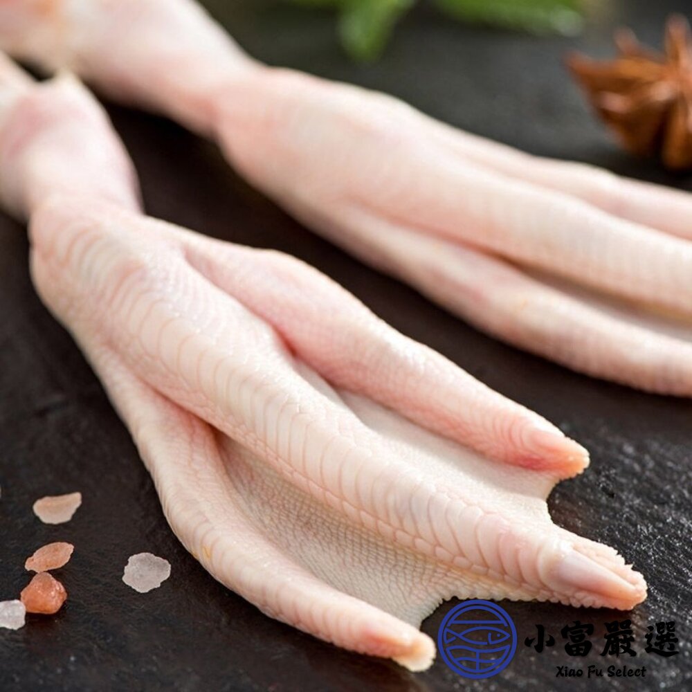台灣屠宰 生鮮鵝腳 生鮮鵝爪 生鮮鵝掌 水晶鵝掌(10支裝/800g/包)-圖片-4