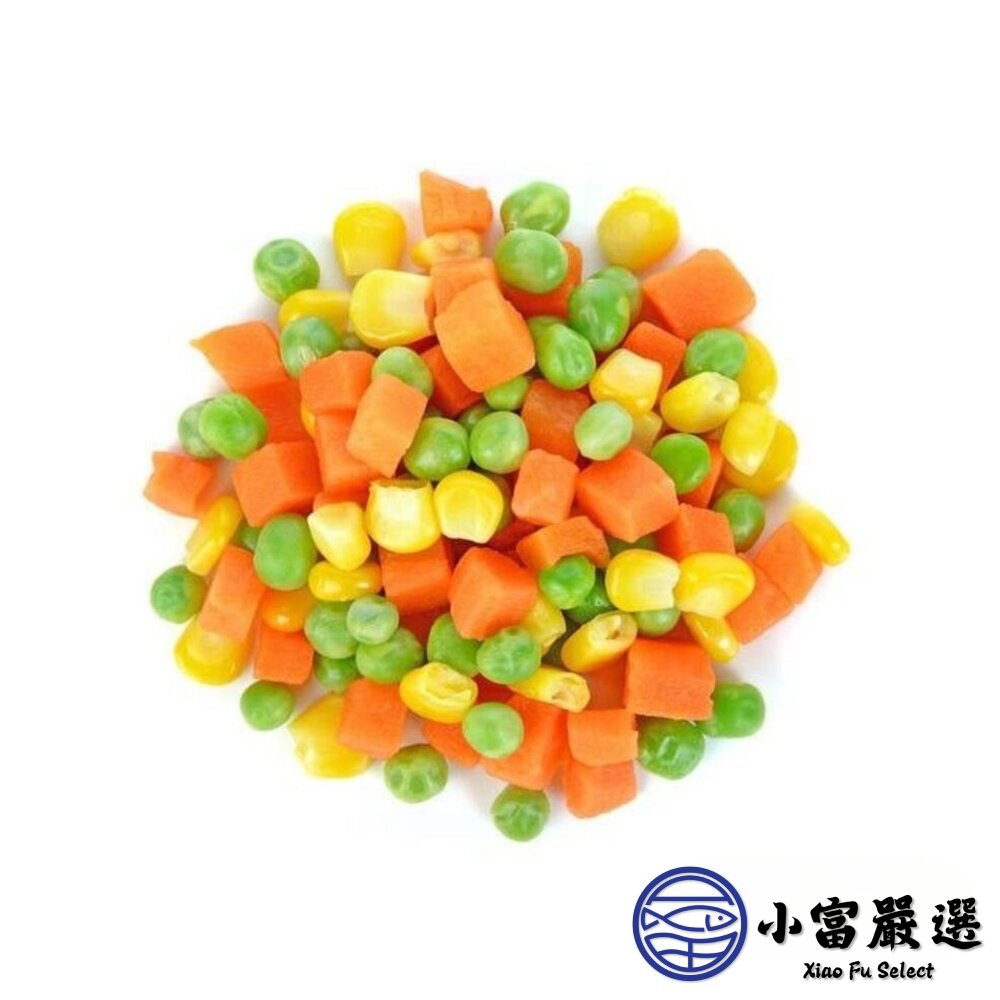 三色豆 三色蔬菜 三色冷凍蔬菜 冷凍三色豆 三色什錦菜 (1000g/包)-圖片-2
