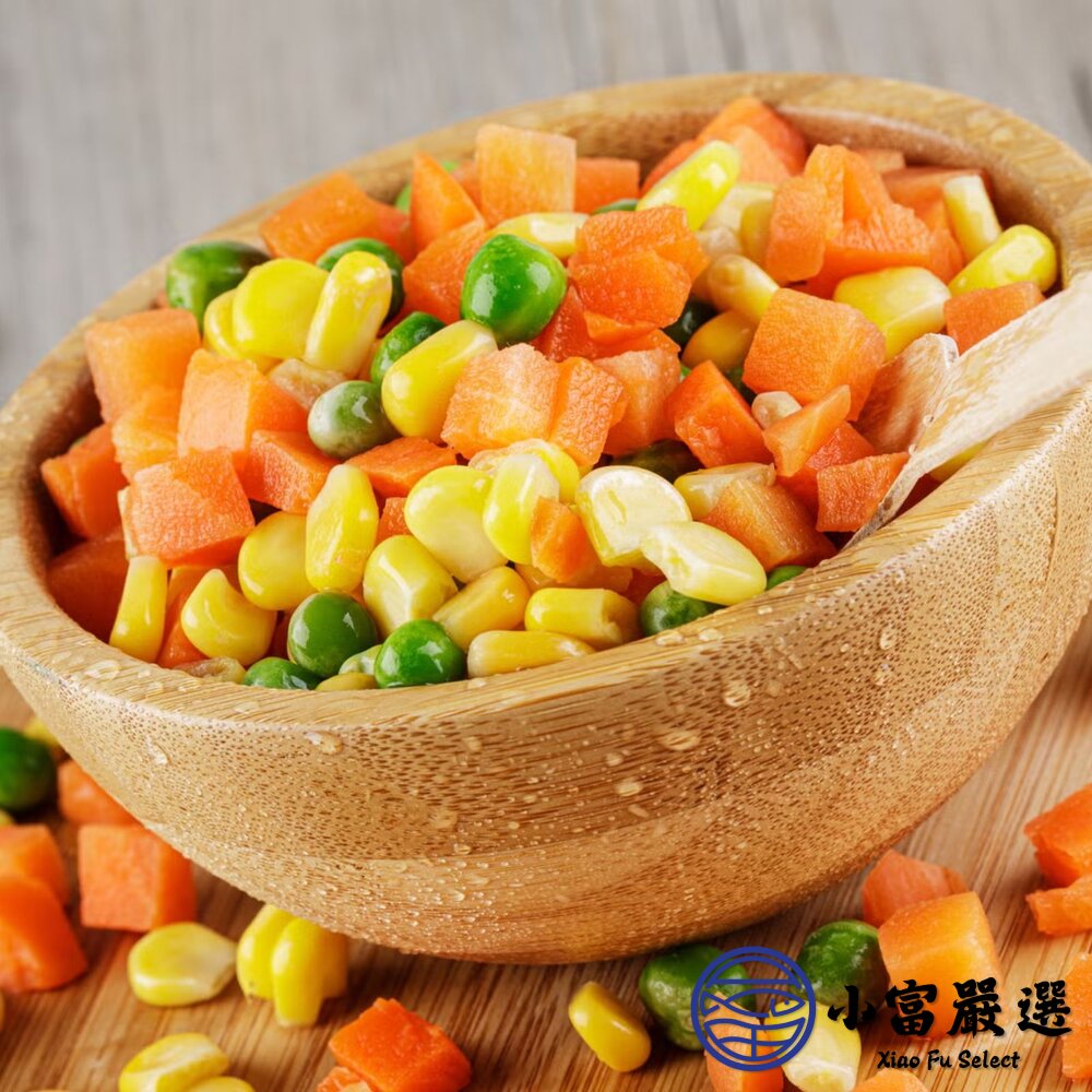 三色豆 三色蔬菜 三色冷凍蔬菜 冷凍三色豆 三色什錦菜 (1000g/包)-圖片-3