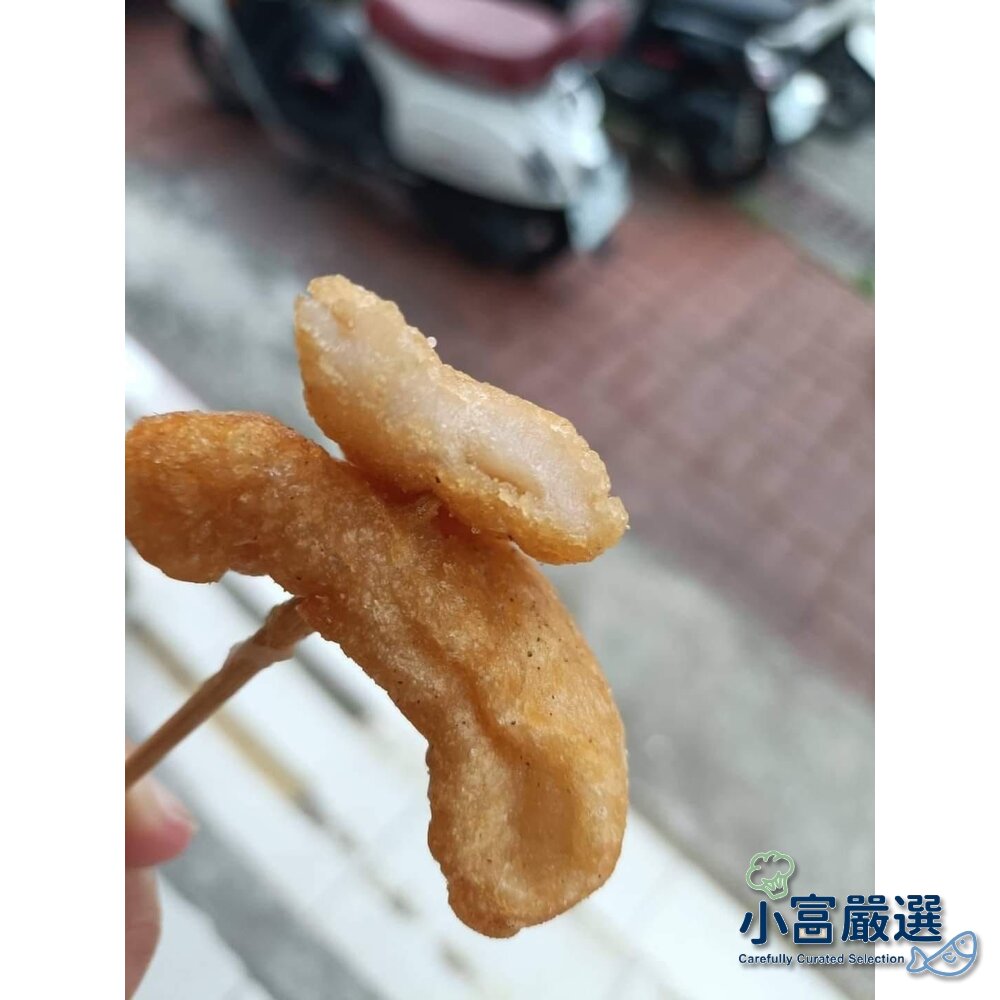 9961933547-0063小富嚴選點心類-基隆甜不辣-500G-存手工製作-高品質原料#蝦仁花枝丸#花枝丸#虱目旗魚丸